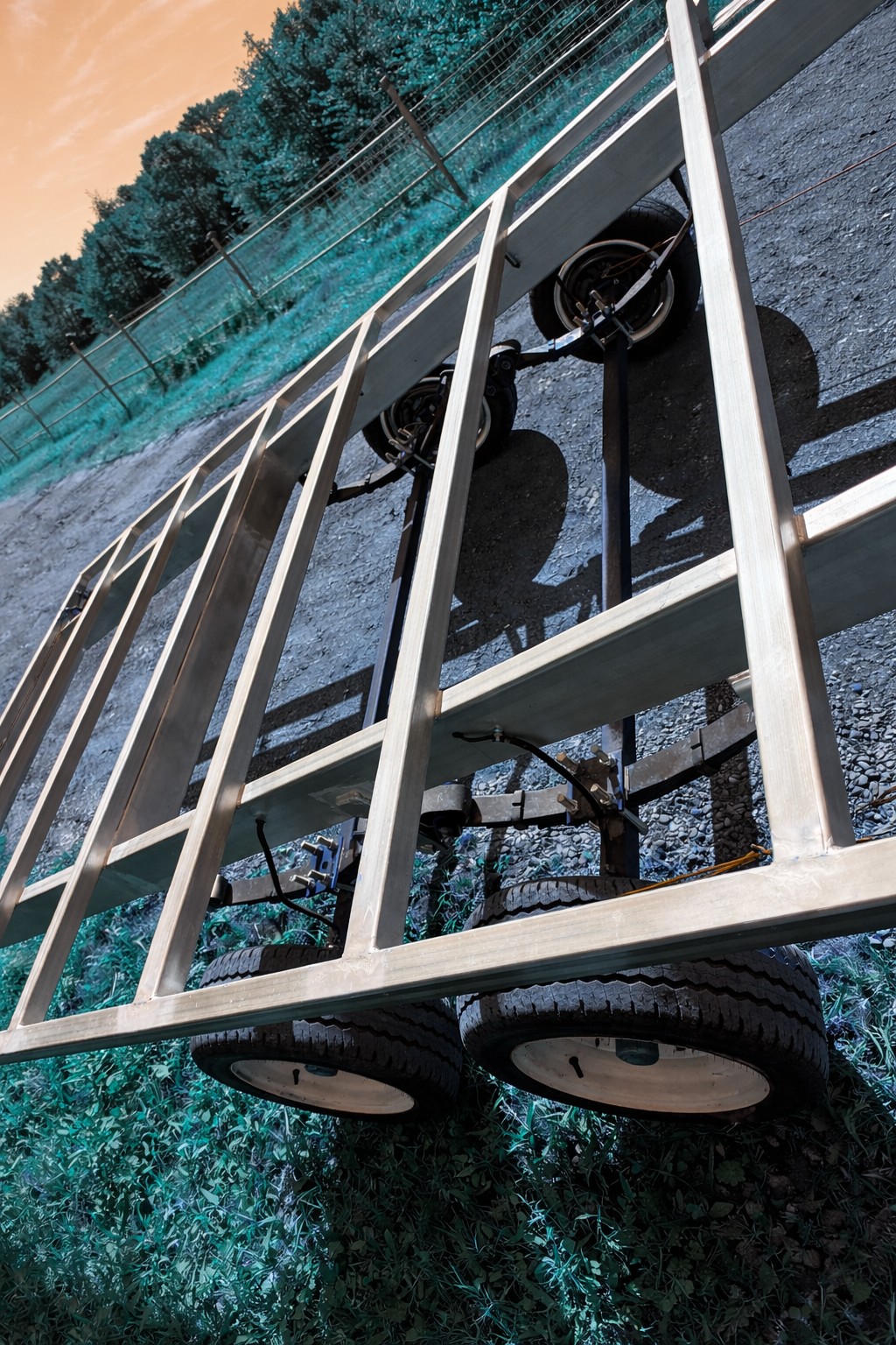 Trailer frame construction